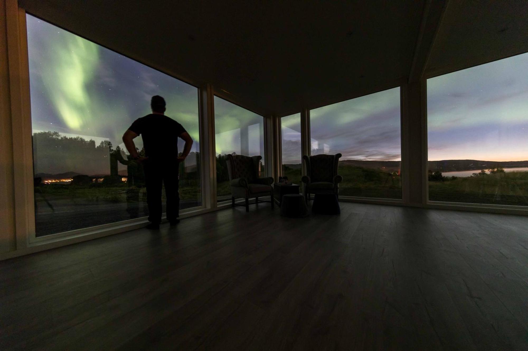 Aurora Borealis Observatory Silsand Экстерьер фото